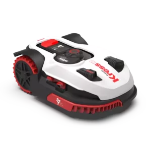 Kress KR123E Mission 2000 robotic mower with perimeter wire guidance for lawns up to 2000m²